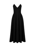 Women's Clothing New Dress Sexy Chest Bare Back Fish Bone Girded Sleeveless Dress Women's Dress High