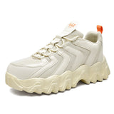 Fashion Men Sneakers Breathable Mesh Running Shoes for Men Thick Bottom Sports Shoes Outdoors Comfortable Walking
