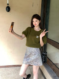 Fongt Price Does Not Return] Xixi Autumn Temperament High Waist Half-Body Skirt A Word Ass Short Skirt 85031