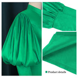 Fongt Bubble Sleeve Christmas Dress Party Dress Party Dress Party Dress Party Dress
