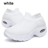 Women Sneakers Running Shoes Sports Shoes Breathable Mesh Comfortable Platform Shoes Air Cushion Sneaker
