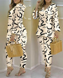 Independent Station New Spring / Summer 2023 Print Fashion 2-Piece Set-Outfit