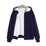 Fongt Women's Winter Explosion Warm Plush Hoodie Jacket