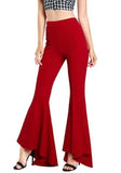 High Waist Bell Pants Flare
