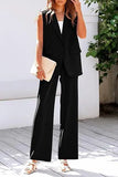 Fongt Vest Suit Suit Women's Clothing