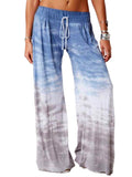 Gradient Print Loose Yoga Wide Leg