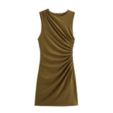 Fongt Homemade New Women's Classic Fashion Flawd Decoration Short Dress 3067260