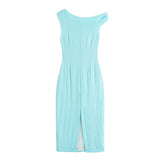 Fongt New Styling Asymmetrical Flute Dress 8037392