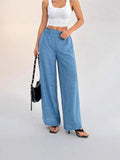 Fongt Loosely-Broadly Bagging Rubber-Legged Casual Trousers In Autumn 2025
