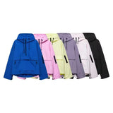 Fongt Women's 2025 New Three-Proof Fabric Hooded Multi-Color Jacket Jacket Jacket