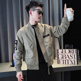 Fongt Men's Fashion Flying Jacket Men's Spring And Autumn Senior Handsome Baseball Uniforms Men's 2025 New Model