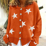Official Store Women Vintage Clothes Embroidery Long Sleeve 2022 Kawaii Sweater Heart Shape Cardigan Winter Clothes