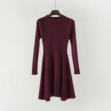 O-neck A Line Short Mini