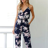 Sleeveless Floral Clubwear