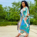 Sexy Costumes Japanese Kimono Yukata Dress With Belt Cardigan Pajamas Sleepwear Woman Smooth Bathing Robe Gown