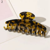 Quality Acetate Leopard Hair Claws Large Barrette Crab Claw Clip Bath Clip Ponytail Clip For Women Girls Hair