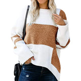 Fongt And Winter New Striped Retro Street Sweater Bumping Round Collar Knitting Shirt