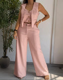 Fongt New Fashion Casual Vest Suit Women's Clothing