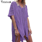 Sleeve Open Through Beach Cover Mini