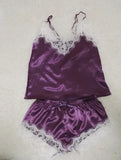 Pajamas Set Lace Trim