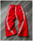 Fongt Trousers Direct Hooded Trousers Striped Plus Velvet Sweatpants Supplier
