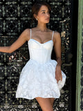 High-End Women's Pure Style Sexy Sling Dress High-End Temperamented Wedding Dress A-Word Dress