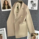 Fongt Green Fried Street Small Suit Jacket Female 2024 Spring And Autumn New Korean Version Net Red Temperament Small Leisure-Outfit