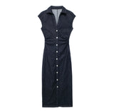 Fongt New Flute Dress Shirt Dress 0779064