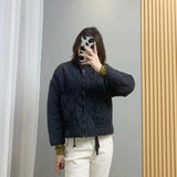 Fongt And Winter New Women's Zipper Double Pocket Three-Color Cotton Cotton Clothes