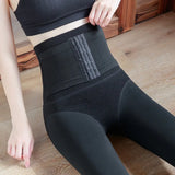 Thick Cold-Resistant Leggings Women Pregant Soft High Waist Legging Female Solid All-Match Velvet Warm Leggins