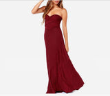 Cross-Back Sexy Tie Dress Long Dress Dress-Outfit