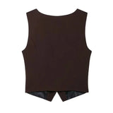 Fongt Women's Clothing 24 New Side Fork Vest Belt 100 Folded Casual Trousers