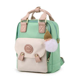 Quality Macaron Donuts Small Backpack Women Luxury Designer School Shoulder Bags Girls Multifunction Travel