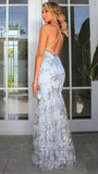 Fongt New Women's Sexy Sleeveless Sleeve Dress Open Fork Long Skirt Banquet