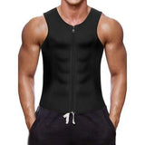 Men Sauna Vest Workout Body Shape Abdomen Reducing Shapewear Sweat Girdle Waist Trainer Belt Corset Tank Top Fat