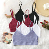 Seamless Tank Tops Women Bra Sexy Underwear Adjustable Strap Wire Free Bralette Female Lingerie Intimates