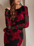 Fongt Women's New Fashion Sexy Wind And Wind Collar Flowers In 2025