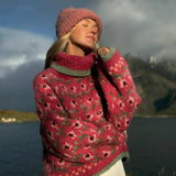 Fongt And Winter Long-Haired Cowboy Splicing Metal Coat Women Warm Comfortable Fashion Temperament Retro Feel Out Of The Street Eye