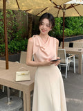 Fongt Price Does Not Return] Xixi 13 Lines Summer Sweater Chindless T-Shirt Top Lady 89320