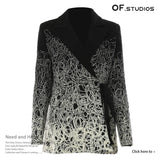 Fongt Spring New Original Design Cold-Fit Casual Blazer Women's Season Thick High-End Niche Top 1630