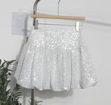 Fongt Style Glide Half-Dress Lumbar Buds Small Black Dress Anti-Light A Word Umbrella Skirt 8295