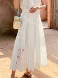 Fongt South Oil Women's Dresses White Dresses Women's Summer Dresses Vacation Women's