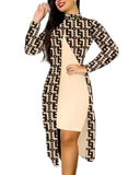 Fongt New Women's Temperament Commuting Long-Sleeved Two-Sleeve