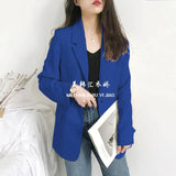 Fongt Jacket Women's Spring And Autumn 2025 New Korean Version Of The Loose Ins Tide Red Set Fried Street Small Suit Top