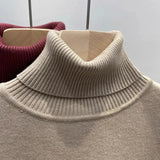 Sweater Women Winter Thick Plush Fleece Lined Knit Pullover Warm Soft Knitwear Jumper Slim Sueter Top New Malhas