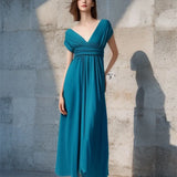 Cross-Back Sexy Tie Dress Long Dress Dress-Outfit
