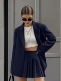 Fongt Fashion Casual Suit 100 Folded Skirt Dress Suit Women's Clothing