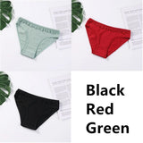 Cotton Panties Underwear Solid Women Sexy Lace Underpants Soft Briefs Set Female Intimates Plus Size Lingerie Panty