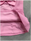 Summer Short 2 Pieces Sets Sexy Backless Bowknot Camisole Tops Shorts Pants Two Piece Sets Women 2 Piece Sets Women