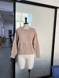 Fongt 2025 New Casual Fashion Simple Zipper Sweater